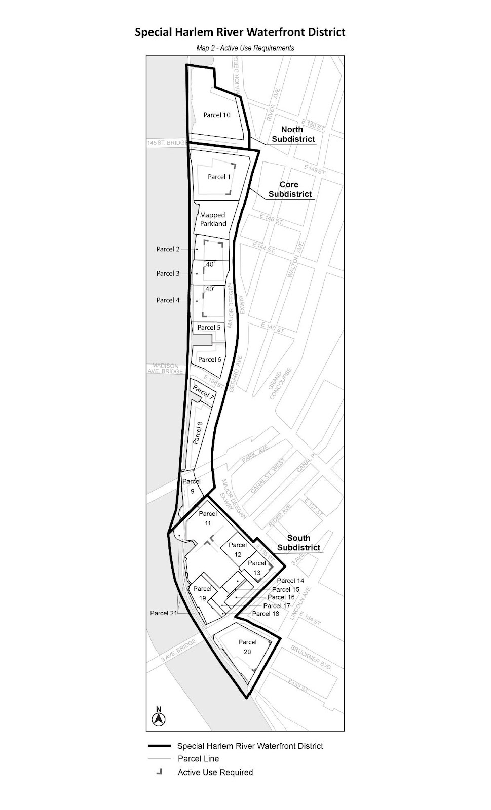 Zoning Resolutions Chapter 7: Special Harlem River Waterfront District Appendix.1